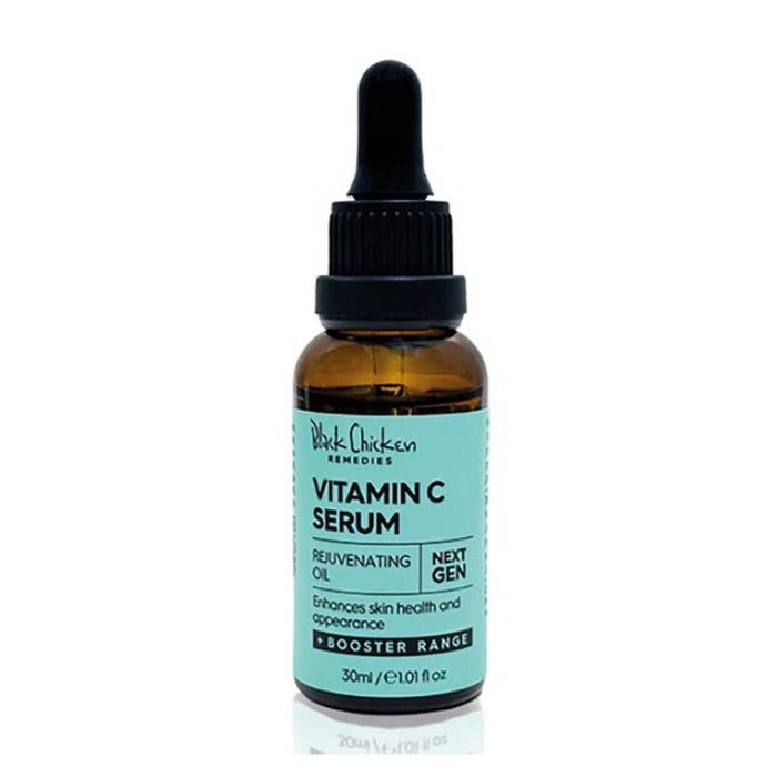 Black Chicken Remedies Vitamin C Serum Bottle Front