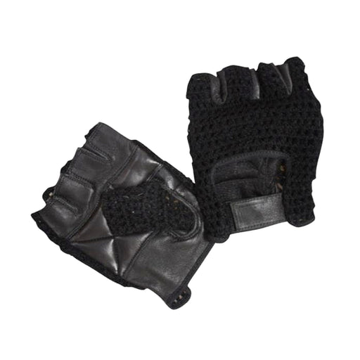 Black Mesh Weight Lifting Gloves by Bronx Is stocked at Wicked NRG in Darwin