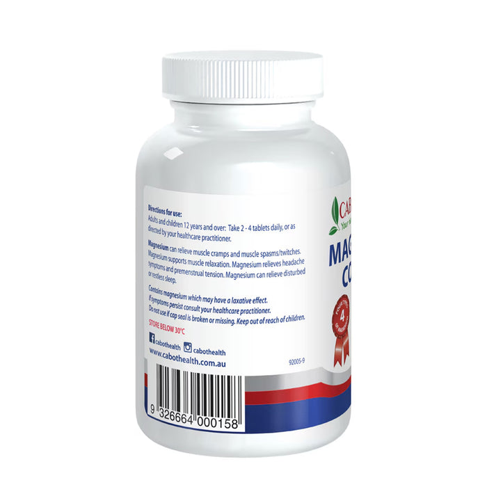 Cabot Health Magnesium Complete Buy online at Wicked NRG, Darwin, Australia,