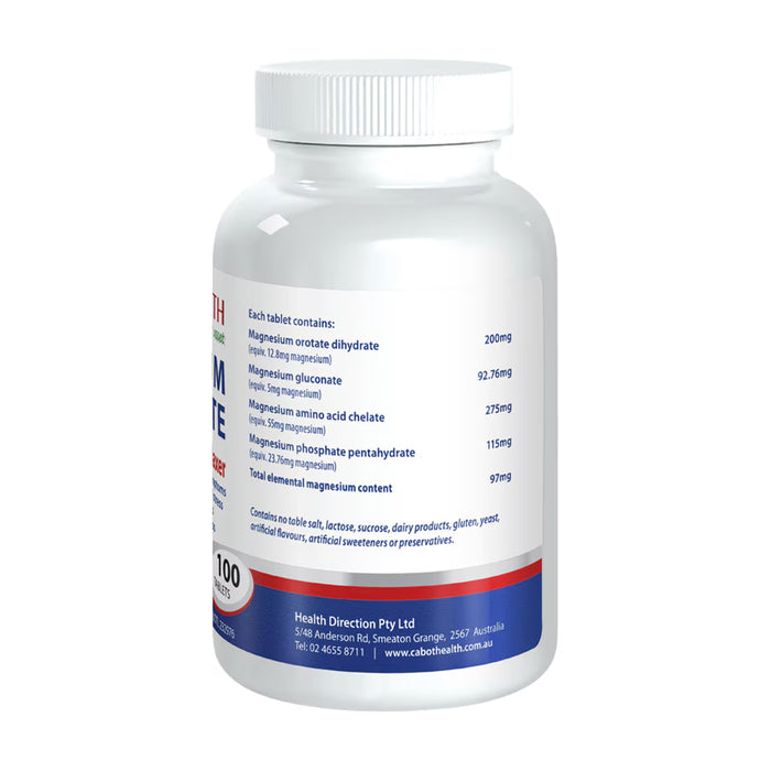 Cabot Health Magnesium Complete Buy online at Wicked NRG, Darwin, Australia,