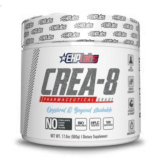 EHPLabs Crea-8 Pharmaceutical Grade Creatine Tub Front