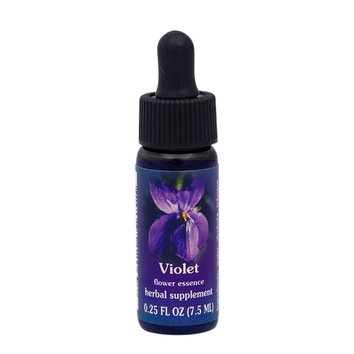 FES Organic Quintessentials Flower Essence Violet stocked by Wicked NRG, Darwin