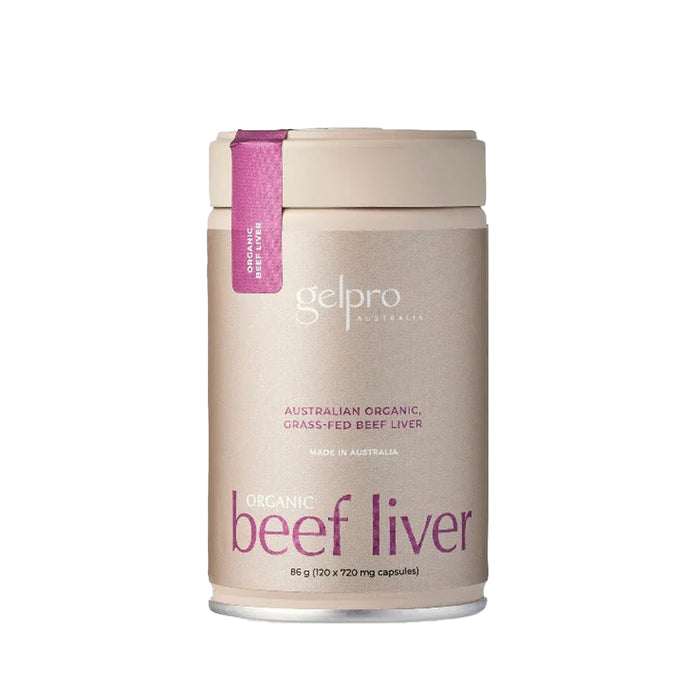 gelpro Australia Grass Fed Beef Liver Caps is stocked at Wicked NRG Darwin,