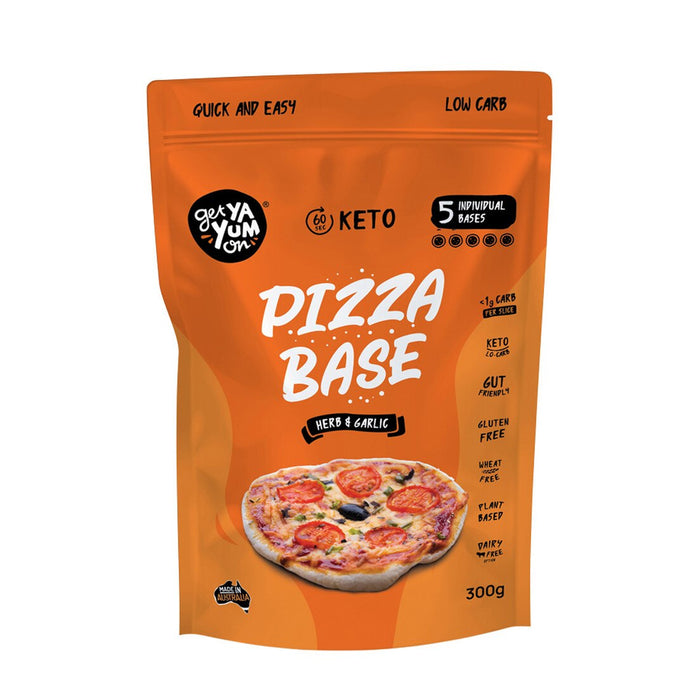 Get Ya Yum On Keto Pizza Base Buy Online at Wicked NRG, Darwin Australia