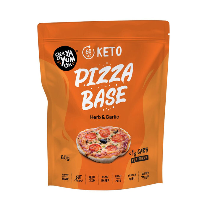 Get Ya Yum On Keto Pizza Base Buy Online at Wicked NRG, Darwin Australia