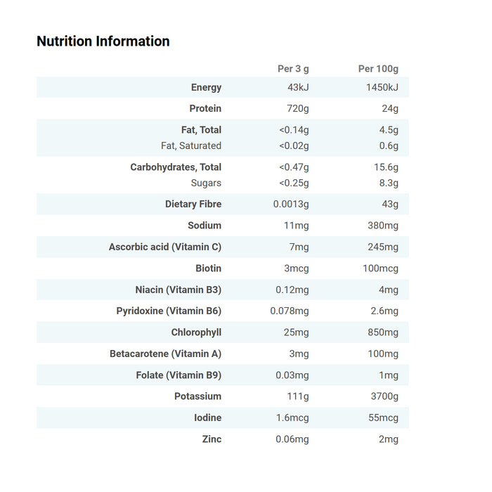 Green Nutritional's Wheatgrass 100% Australian Org Powder from Wicked NRG Darwin,