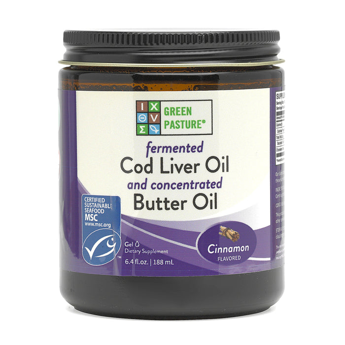 Green Pastures Cod Liver Oil/Butter Oil Blend, buy online at Wicked NRG, Darwin, Australia, and have it delivered to your door,