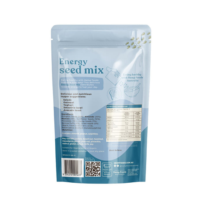  Hemp Foods Australia Seed Mix is stocked online at Wicked NRG, Darwin, Australia