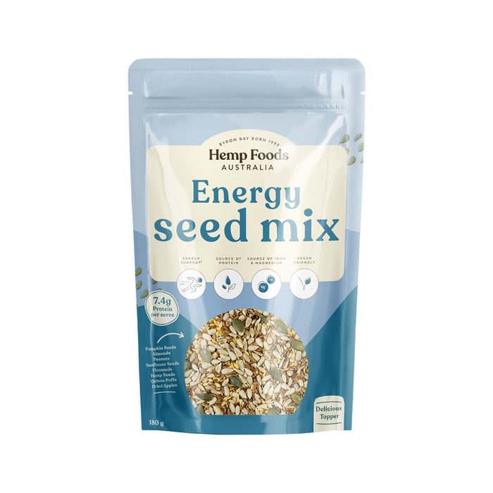 Hemp Foods, Energy seed mix, 180 grams Australia Seed Mix,  Wicked NRG, Darwin, Australia