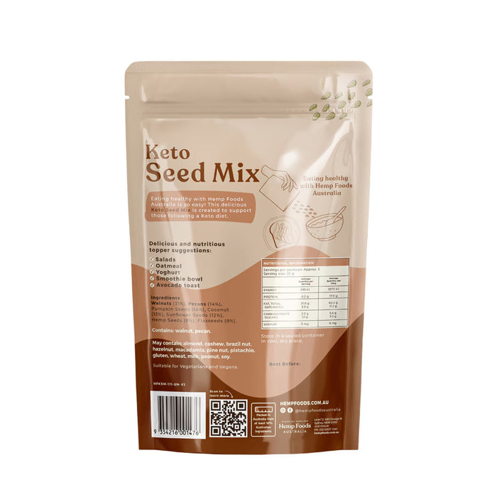  Hemp Foods Australia Seed Mix is stocked online at Wicked NRG, Darwin, Australia