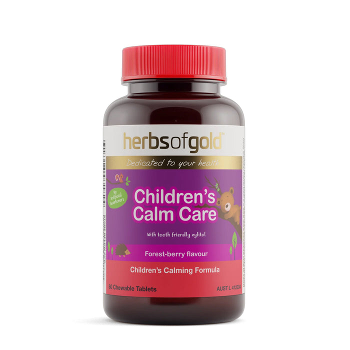 Herbs of Gold Children’s Calm Care is stocked by Wicked NRG, Darwin, Australia, buy online