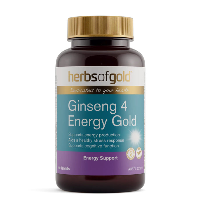 Herbs of Gold Ginseng 4 Energy Gold are stocked online at Wicked NRG, Darwin, Australia