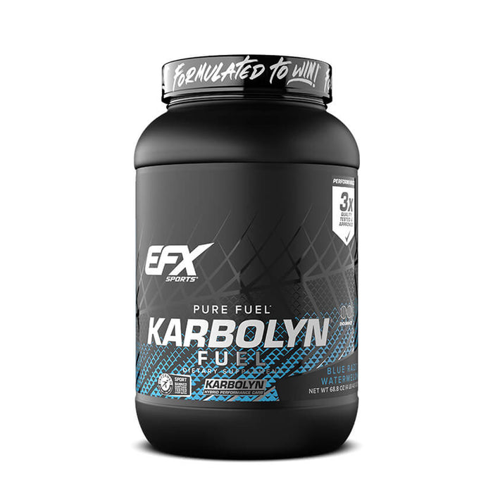 EFX Karbolyn Fuel 4lb, 40 serves, Blue Razz Watermelon, Wicked NRG