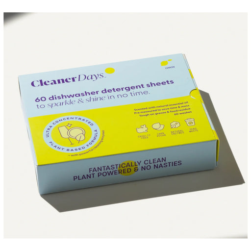 WickedNRG Dishwasher Detergent Sheets Lemon&nbsp;by Cleaner Day