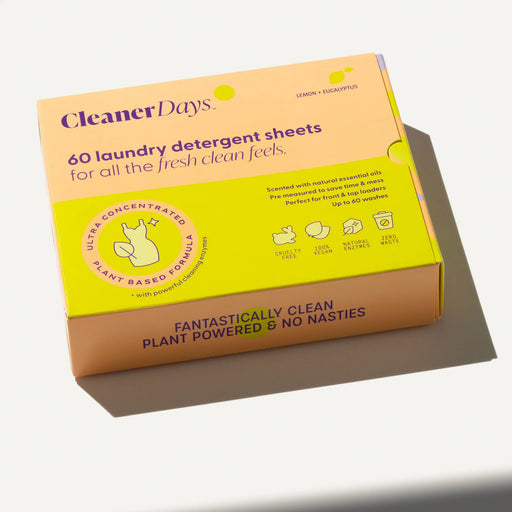 Cleaner Days Laundry Detergent Sheets Is stocked at WickedNRG in Darwin, 