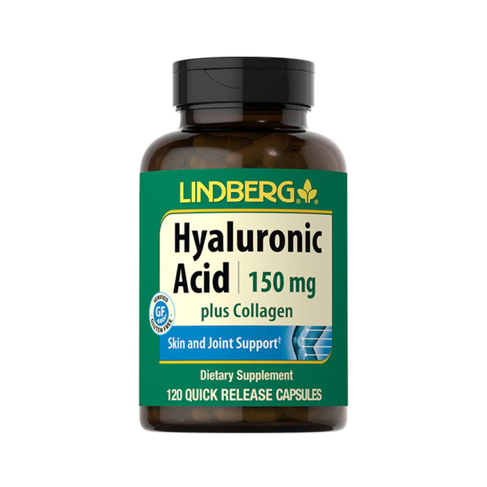 Lindberg Hyaluronic Acid Plus Collagen, 150 mg stocked by Wicked NRG