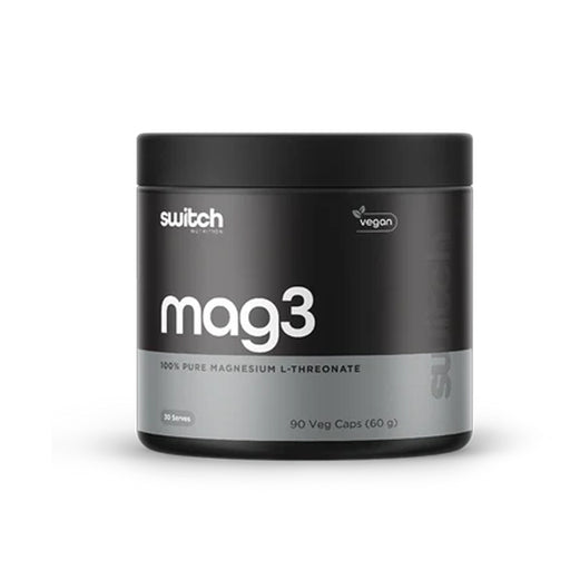 SWITCH Nurtition Mag3 100% Pure Magnesium L-Threonate Is stocked at Wicked NRG