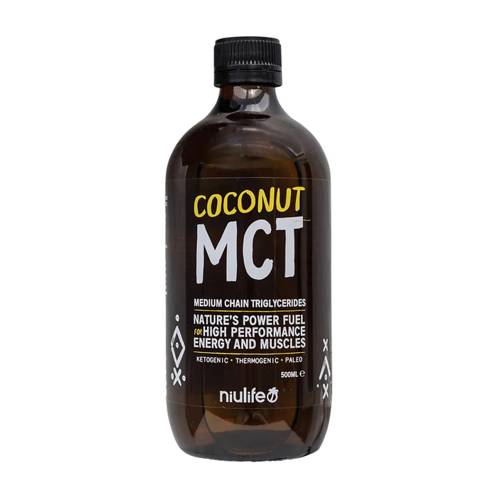 Nuilife Organic Coconut MCT Oil Original 500 ml Wicked NRG