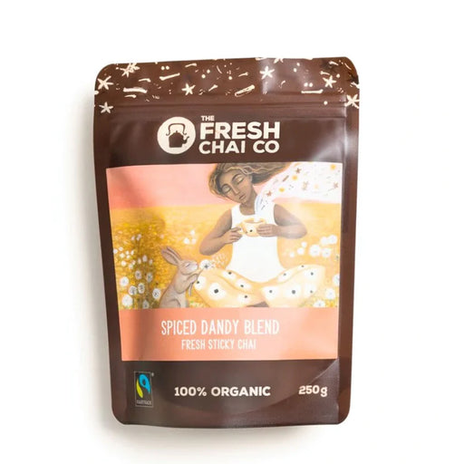 The Fresh Chai Co. Organic Spiced Dandy Fresh Sticky Chai Blend Is stocked at WickedNRG in Darwin, 