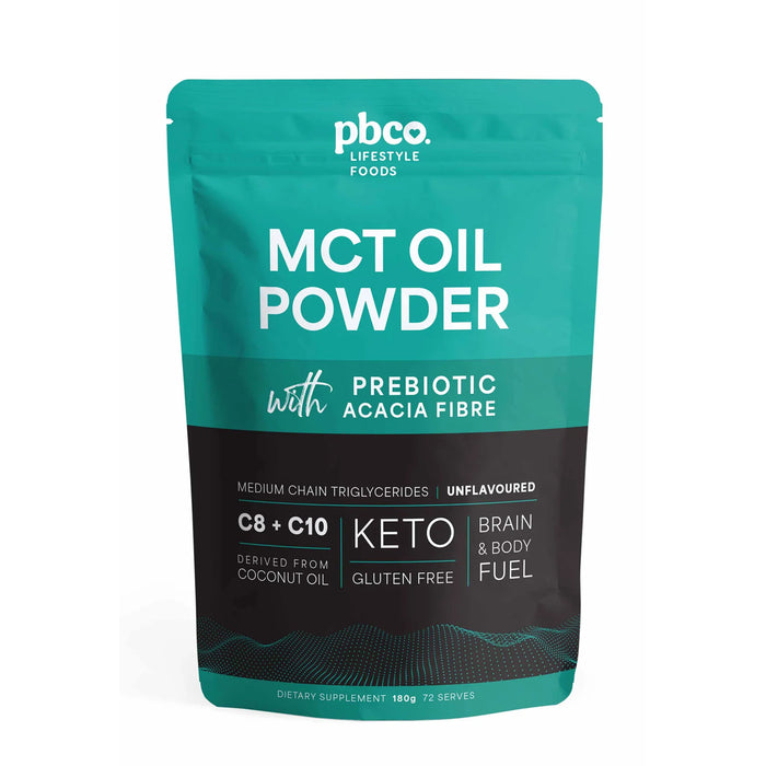 PBCO MCT Oil Powder Is stocked at WickedNRG in Darwin