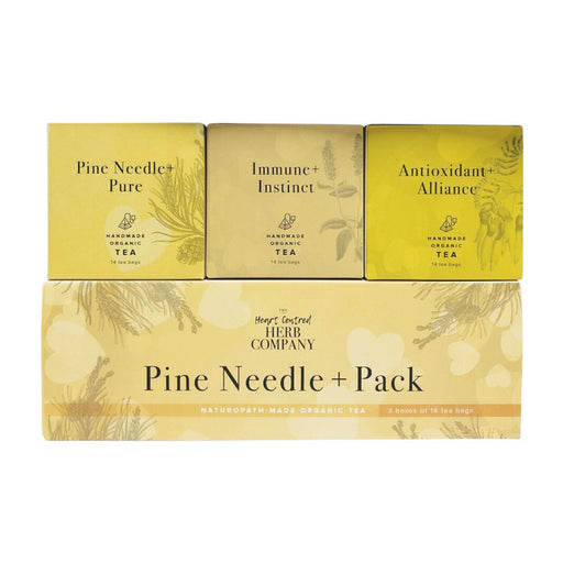 The Heart Centred Herb Company Pine Needle + Pack Tea Bags online at Wicked NRG, Darwin