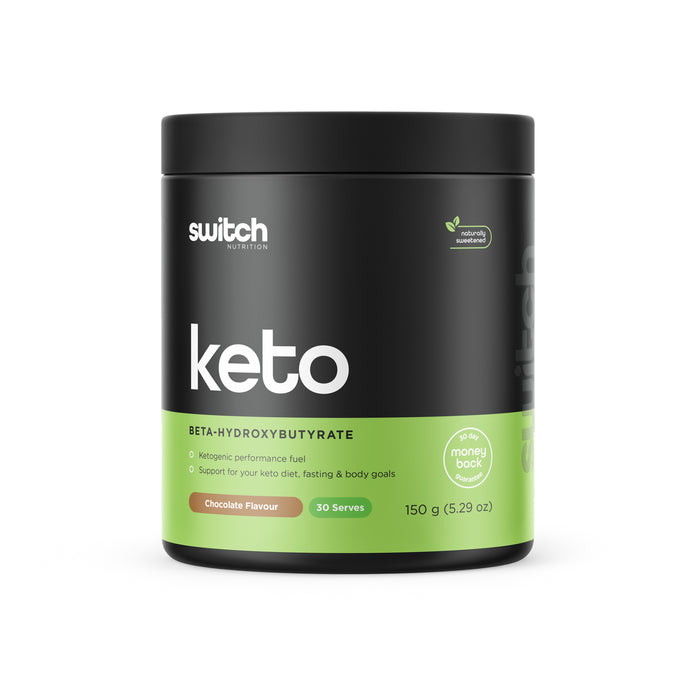 Switch Nutrition Keto Chocolate Flavour 30 Serves 150 grams Wicked NRG