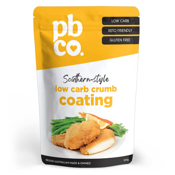 PBCO Southern Style Low Carb Crumb Coat Is stocked at WickedNRG in Darwin