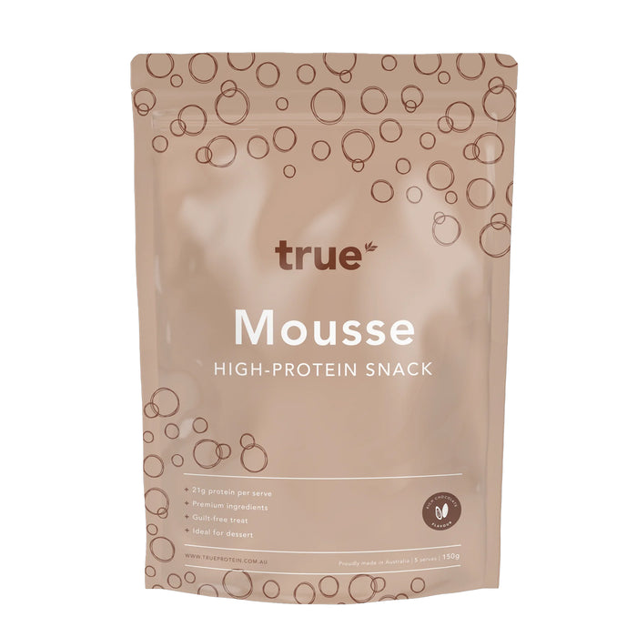 True PROTEIN MOUSSE is a nutritionally rich high-protein dessert