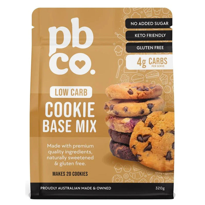 PBCO Cookie Mix Low Carb Is stocked at WickedNRG in Darwin, Darwin’s best health food store is WickedNRG